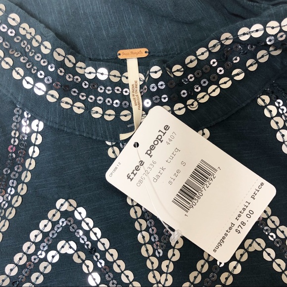 Free People Glitter City Tie Neck Tank - Picture 5 of 6